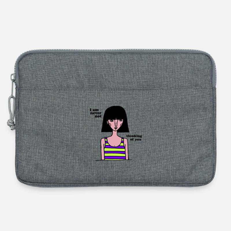 Mind Hijacked - Laptoptasche 13" - Grau meliert