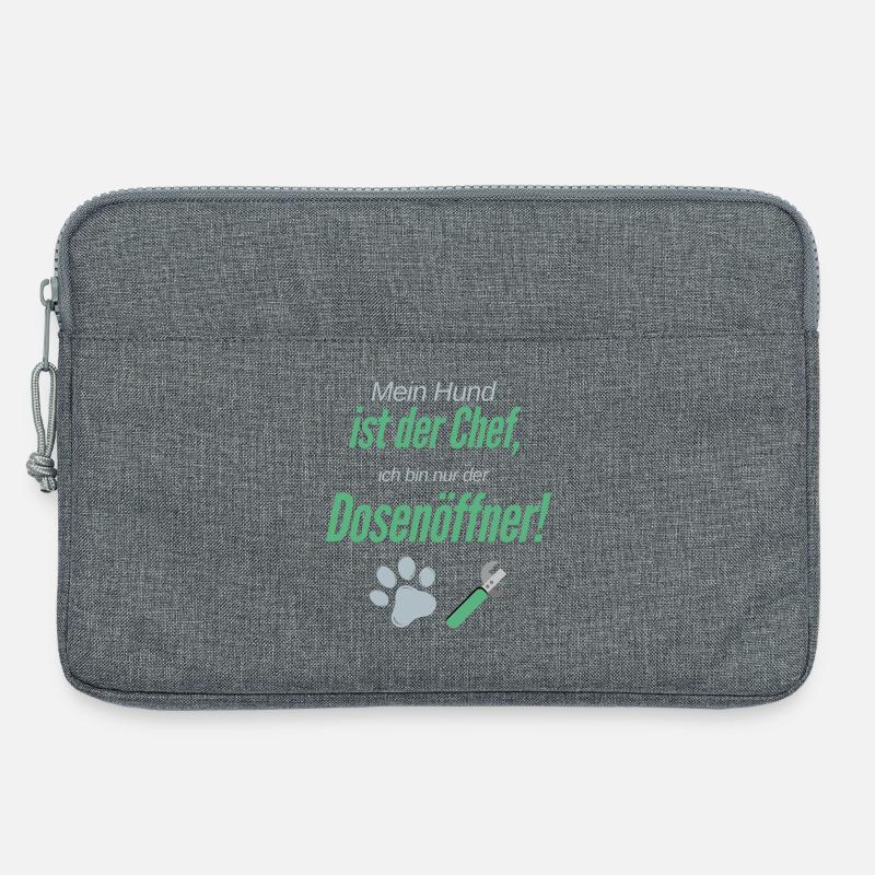 Dosenoffner - Laptoptasche 13" - Grau meliert