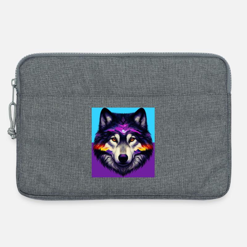 Wolf - Laptop bag 13" - heather grey