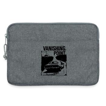 Verschwindungspunkt - Laptoptasche 13" - Grau meliert - Vorne