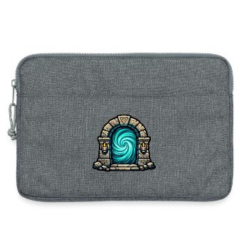 Steinportal Wirbelzauber - Laptoptasche 13" - Grau meliert - Vorne
