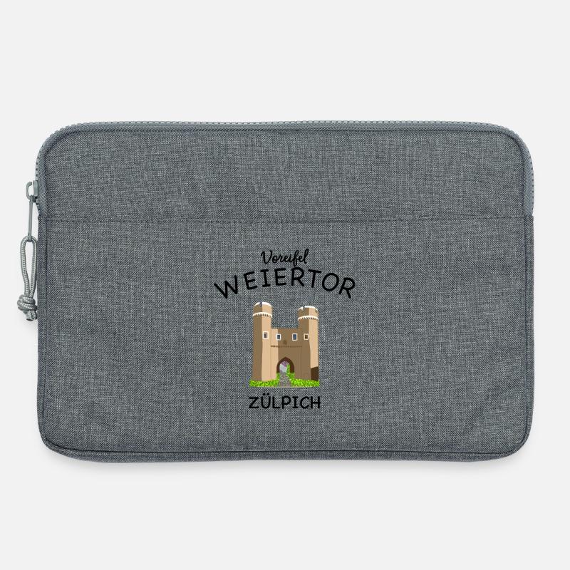 Zülpich, Weiertor, Voreifel - Laptoptasche 13" - Grau meliert