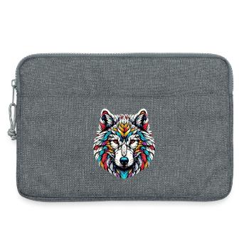 Wolf - Laptoptasche 13" - Grau meliert - Vorne