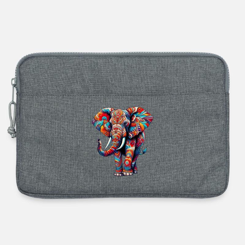 Elefant - Laptoptasche 13" - Grau meliert