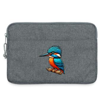 Kingfisher - Laptop bag 13" - heather grey - Front