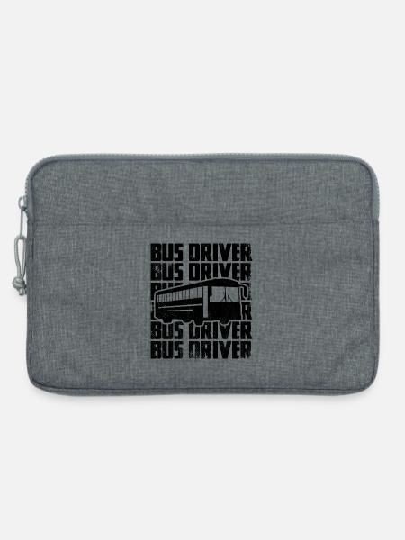 Bus Driver - Laptoptasche 13" - Grau meliert