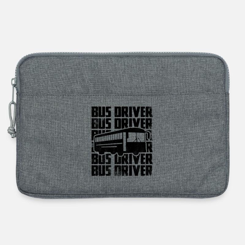 Bus Driver - Laptoptasche 13" - Grau meliert