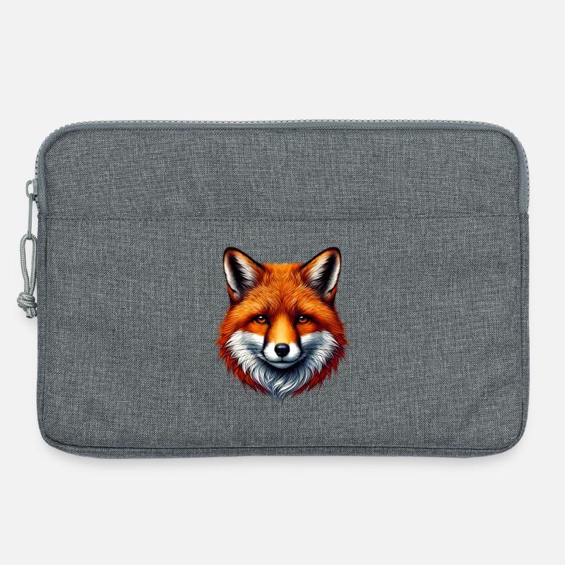 Fuchs - Laptoptasche 13" - Grau meliert
