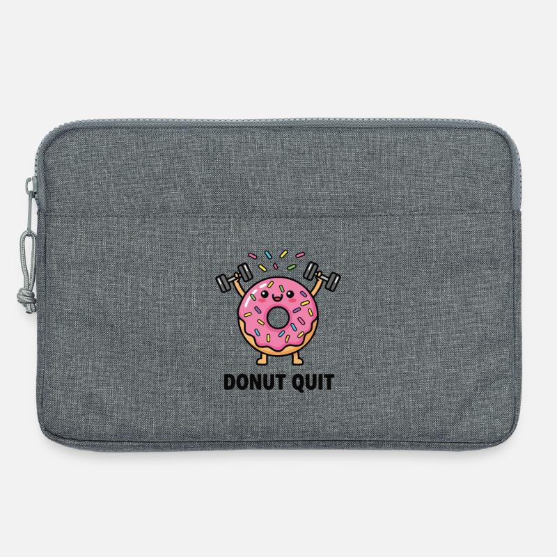 Starker Streusel - Laptoptasche 13" - Grau meliert