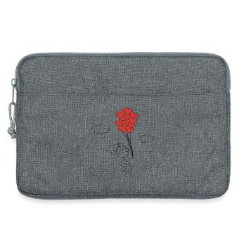 CuteGirl - Laptop bag 13" - heather grey - Front