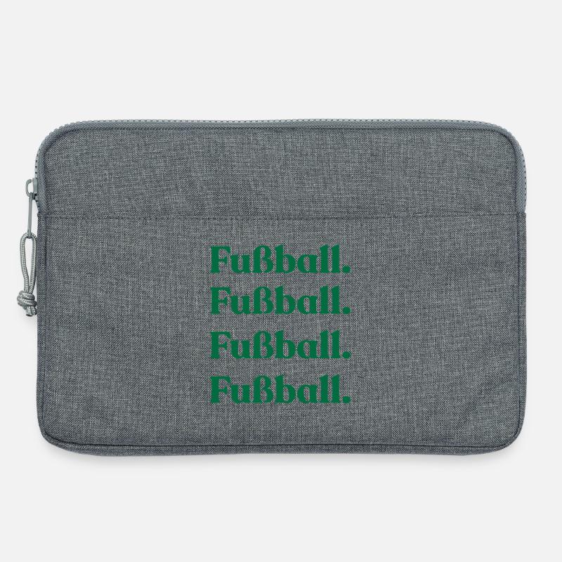 Fußball  - Laptoptasche 13" - Grau meliert