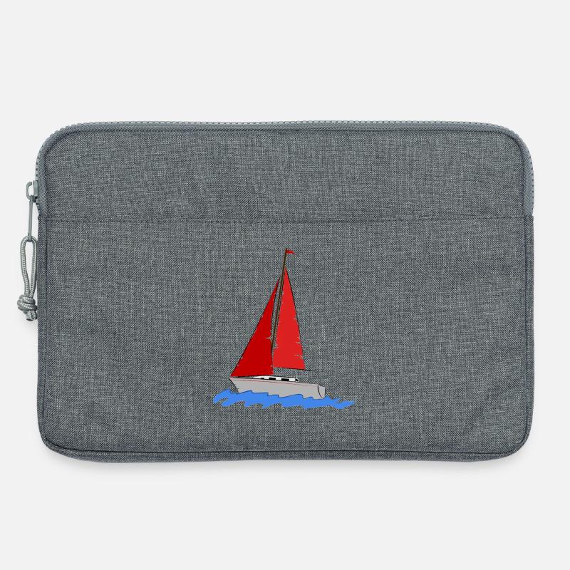 Segler - Laptoptasche 13" - Grau meliert