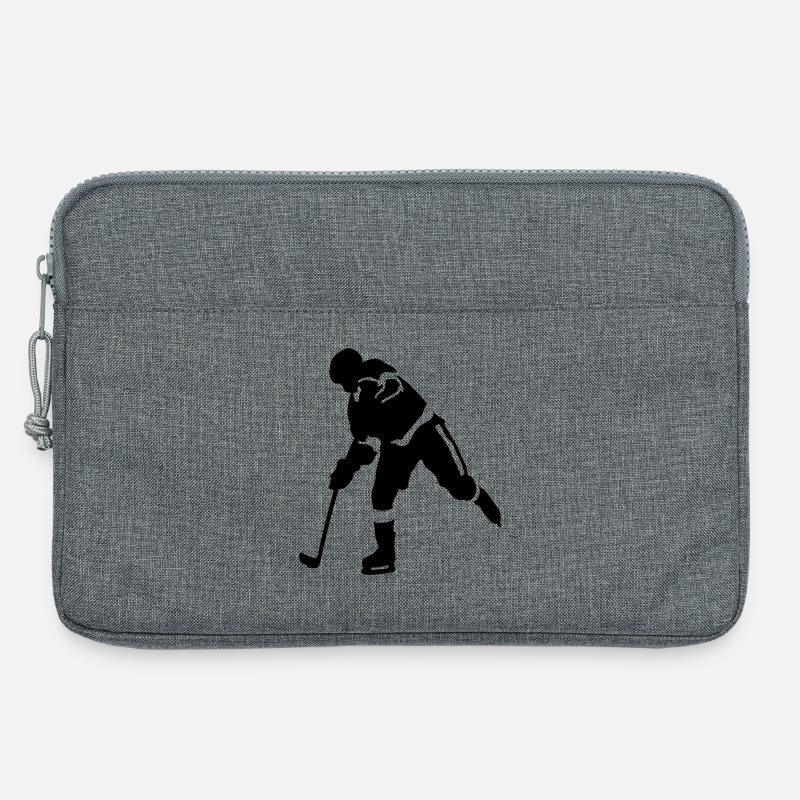 Eishockey - Laptoptasche 13" - Grau meliert