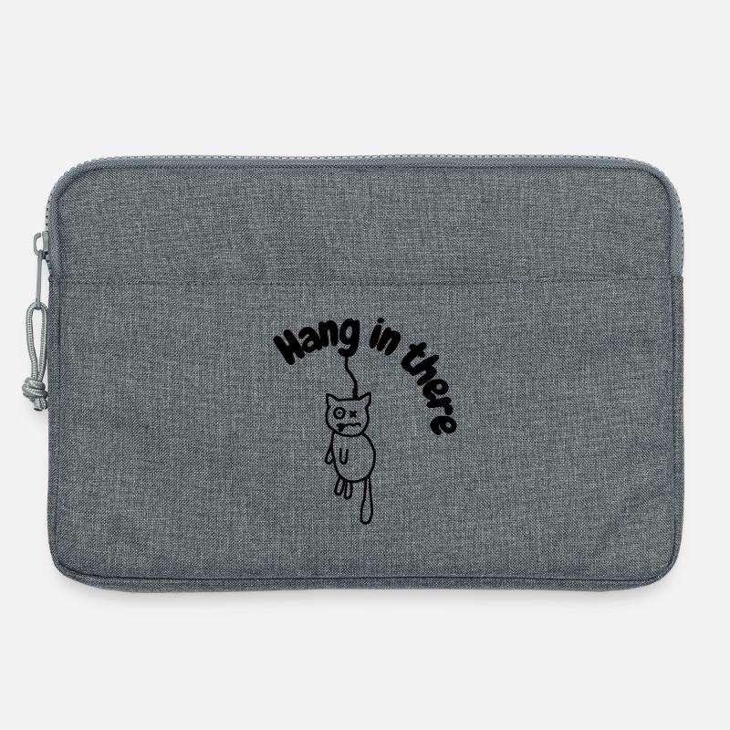 Hanginthere3 - Laptoptasche 13" - Grau meliert