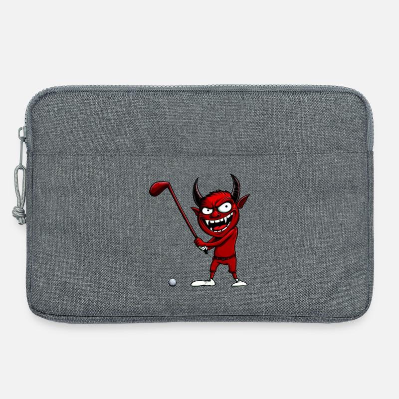 Golf Teufel - Laptoptasche 13" - Grau meliert