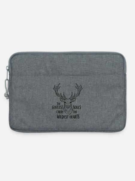 The Gentlest Souls - Laptoptasche 13" - Grau meliert