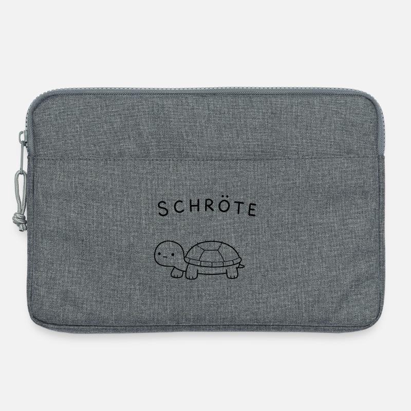 Schröte - Laptoptasche 13" - Grau meliert