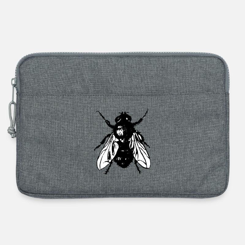 Fliege - Laptoptasche 13" - Grau meliert