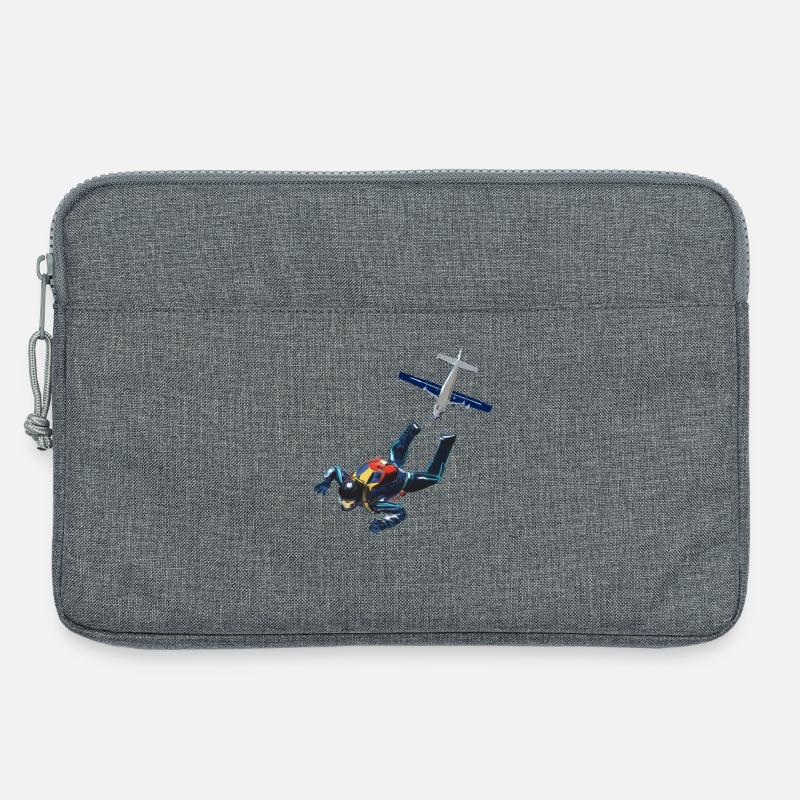 Skydiver - Laptoptasche 13" - Grau meliert