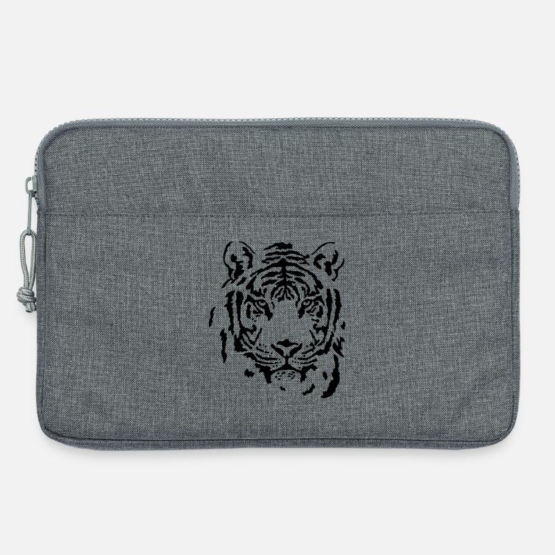 Tiger - Laptoptasche 13" - Grau meliert