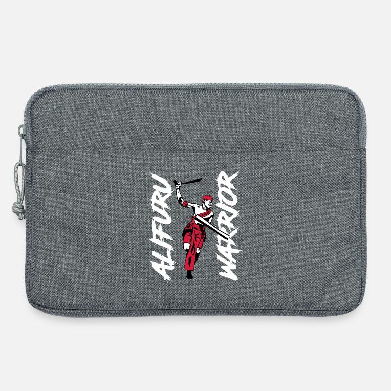 Alifuru Warrior Man - Laptoptasche 13" - Grau meliert