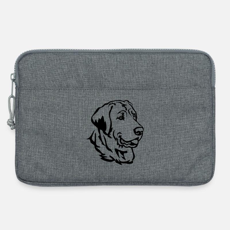 Broholmer Kopf - Laptoptasche 13" - Grau meliert