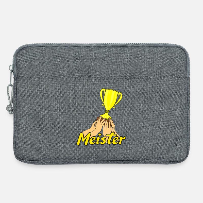 Triumphier Trophäen-Design - Laptoptasche 13" - Grau meliert