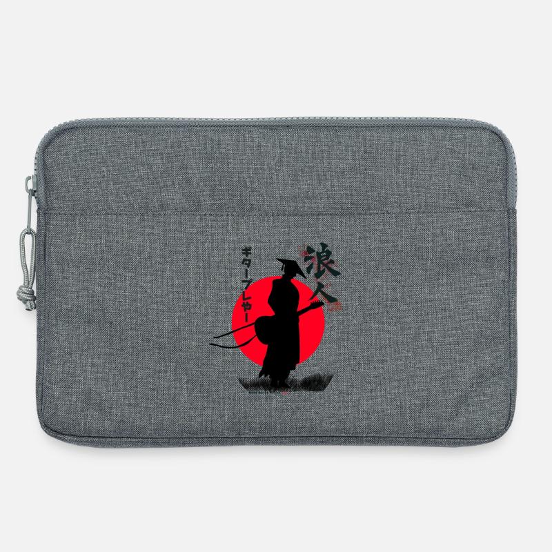 Ronin Guitar Player - Laptoptasche 13" - Grau meliert