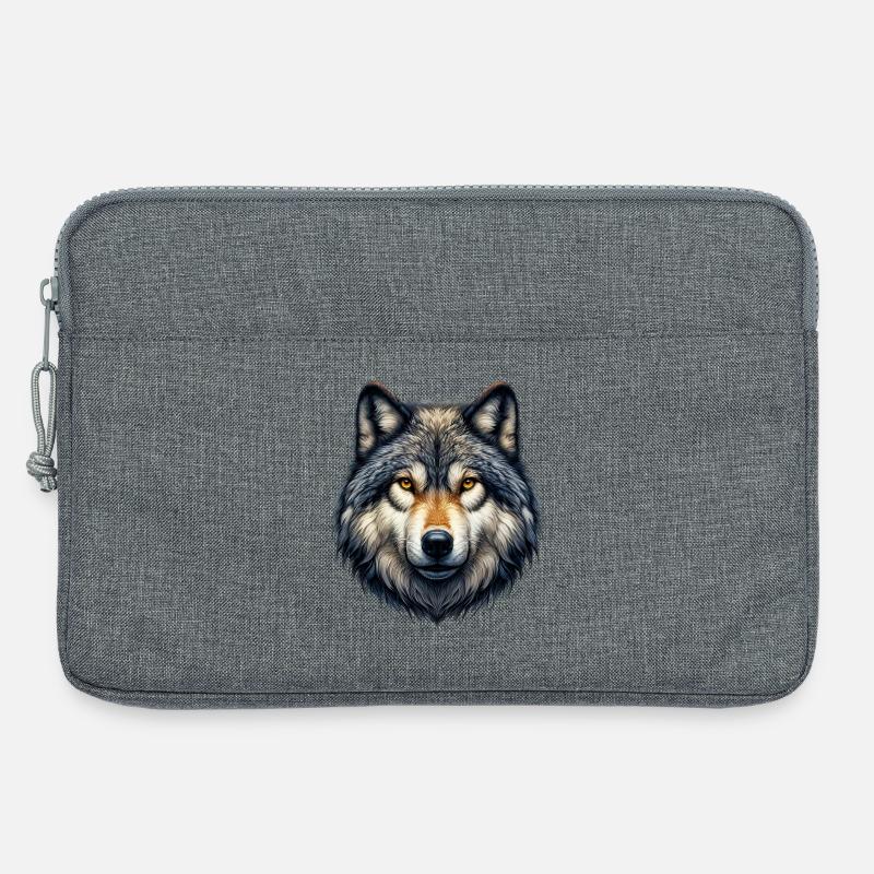 Wolf - Laptoptasche 13" - Grau meliert