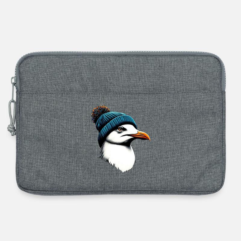 Möwe - Laptoptasche 13" - Grau meliert