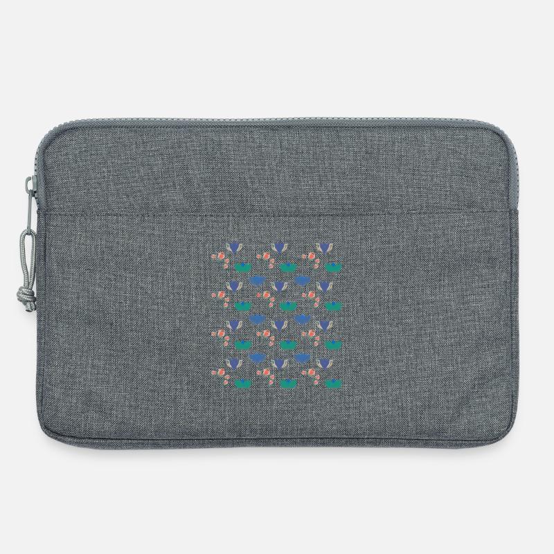 Garten Romantik - Laptoptasche 13" - Grau meliert