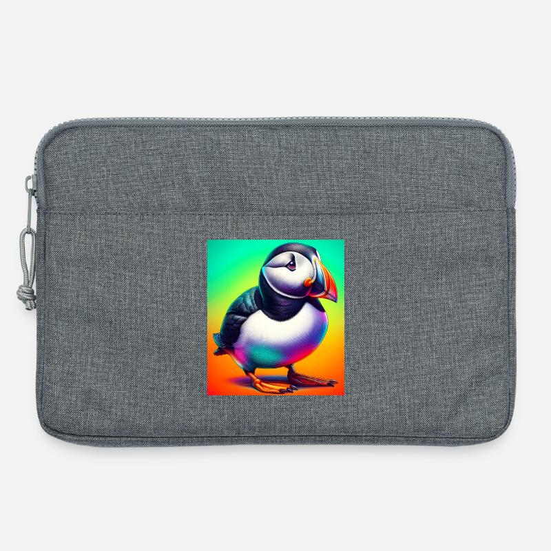 Papageitaucher - Laptoptasche 13" - Grau meliert