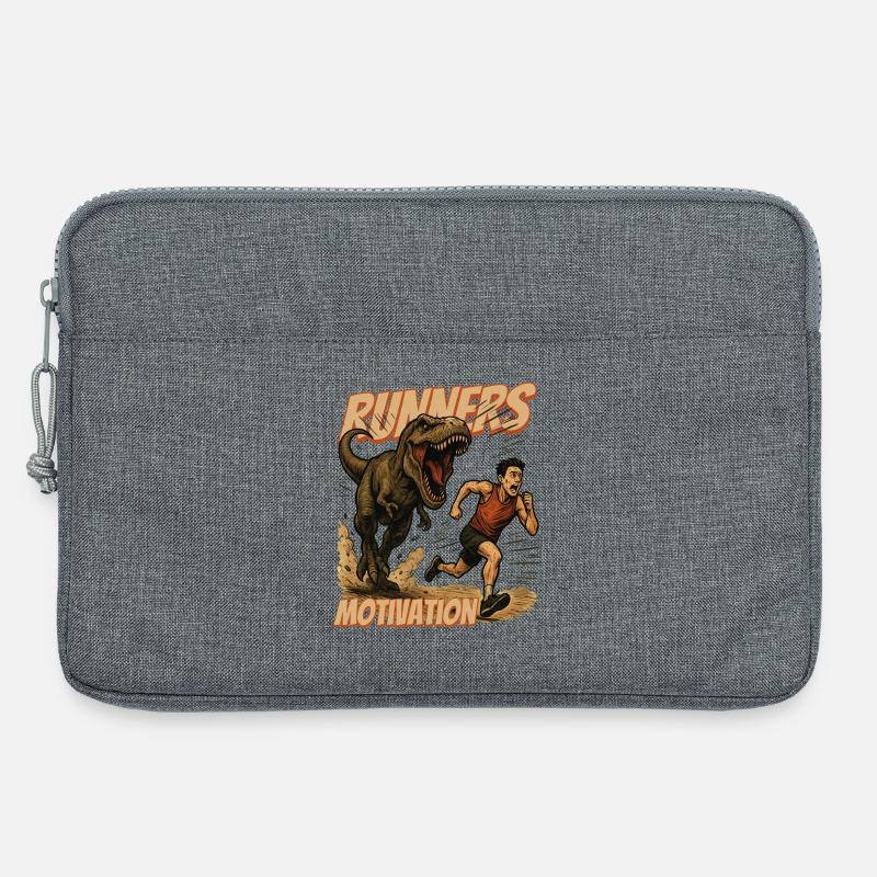 Alles eine Frage der "Runners" Motivation - Laptoptasche 13" - Grau meliert