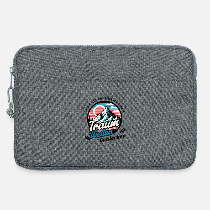 Trekking Berglandschaft Entdecken - Laptoptasche 13" - Grau meliert