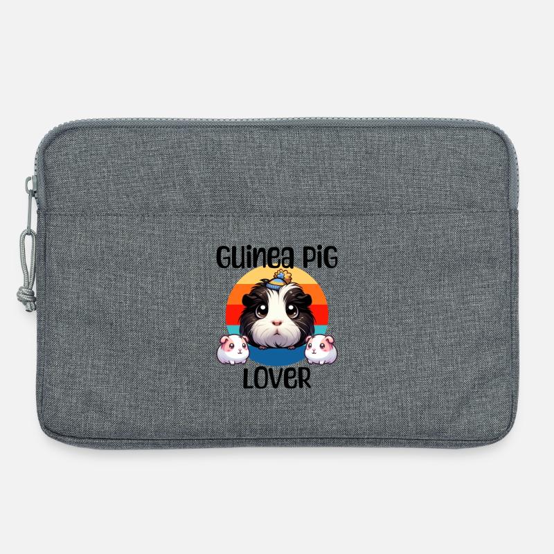 guinea pig lover - Laptoptasche 13" - Grau meliert