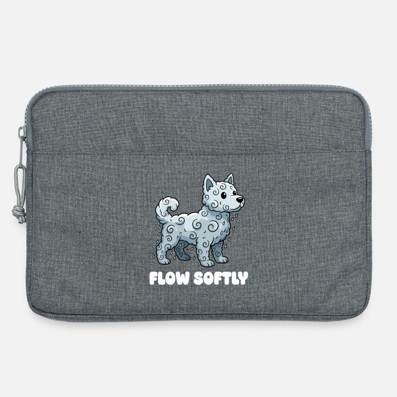 Cloud Dog Flow Douce - Sacoche pour ordinateur portable 13 pouces - gris chiné