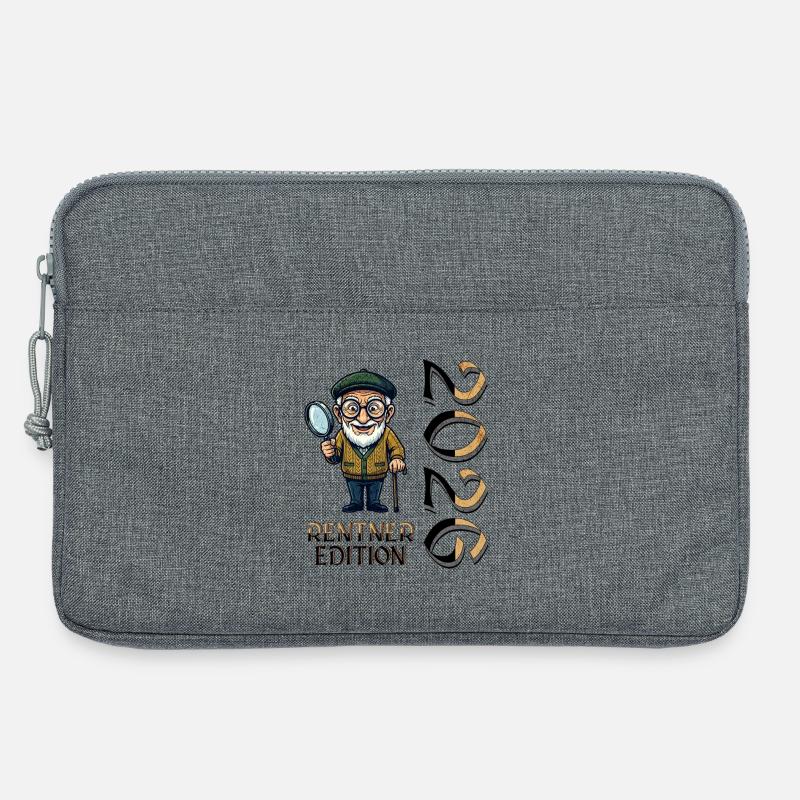 Rentner Detektiv Edition - Laptoptasche 13" - Grau meliert