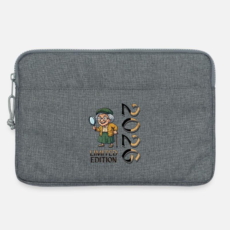 Großmutter Limited Edition Oma in Rente - Laptoptasche 13" - Grau meliert