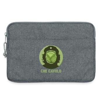Funny Design What the Heck - Revolution Style - Laptop bag 13" - heather grey - Front