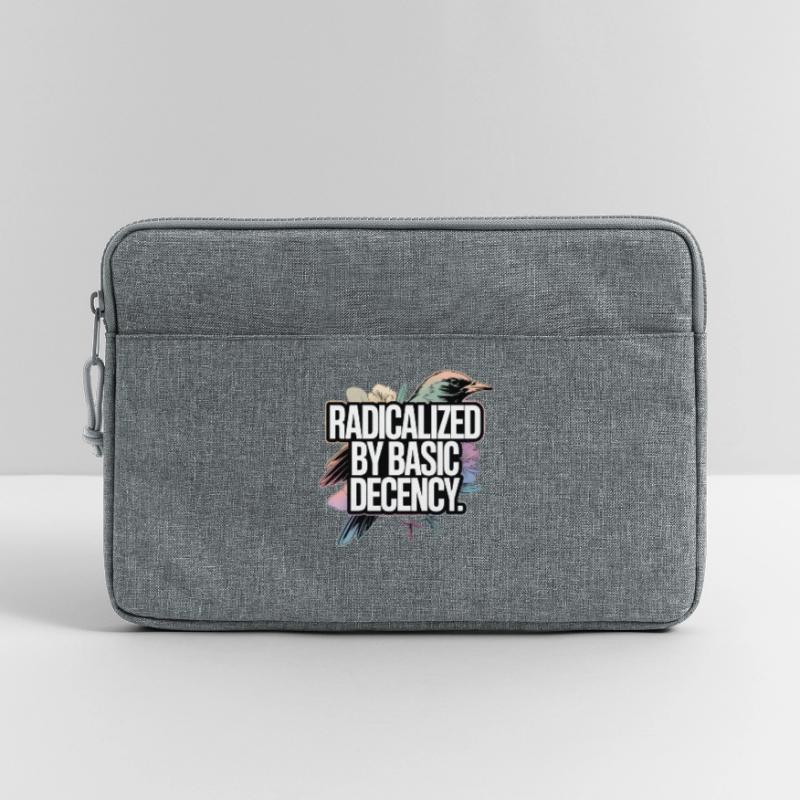 Radicalized by Basic Decency Statement Laptoptasche 13"