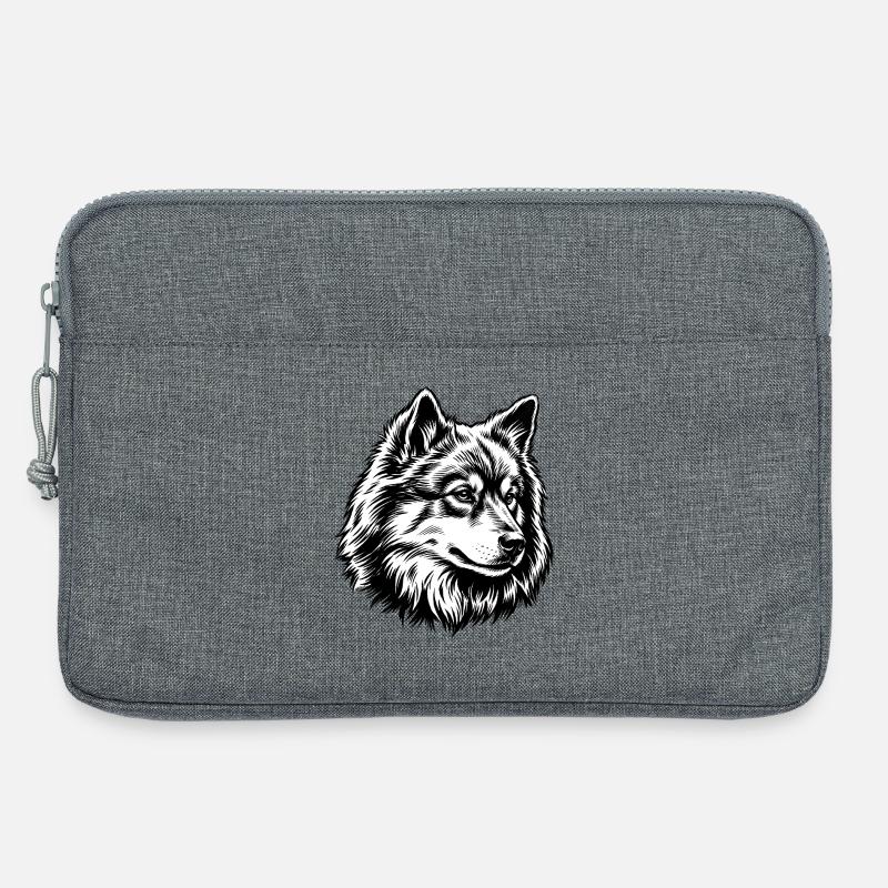 Eurasier | Wildfarben - Laptoptasche 13" - Grau meliert