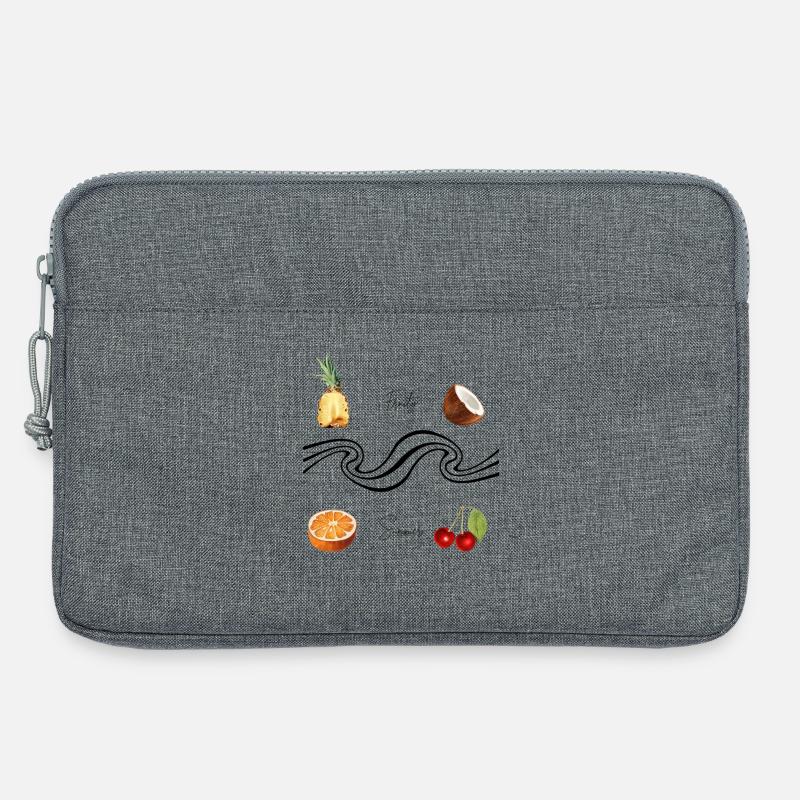 fruity summer - Laptoptasche 13" - Grau meliert