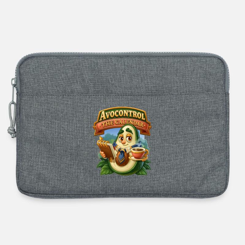 Avocontrol: Der Kalender - Laptoptasche 13" - Grau meliert