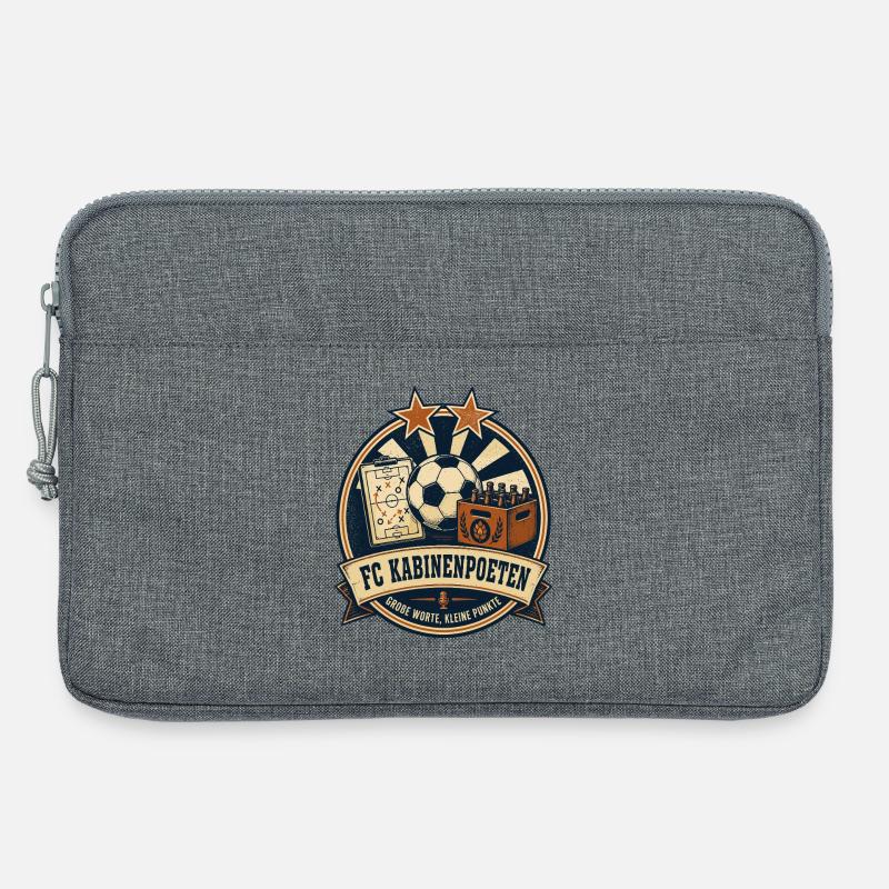 FC Kabinenpoeten - Laptoptasche 13" - Grau meliert