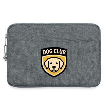 Club de chiens du Logo de l’école de chiens Golden Retriever - Sacoche pour ordinateur portable 13 pouces - gris chiné - Devant