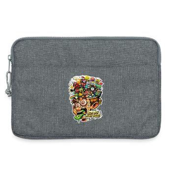 Get out of my head. - Laptoptasche 13" - Grau meliert - Vorne