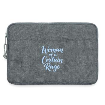 Woman Of A Certain Rage Shirt Für Starke Frauen - Laptoptasche 13" - Grau meliert - Vorne