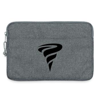 tornade - Sacoche pour ordinateur portable 13 pouces - gris chiné - Devant