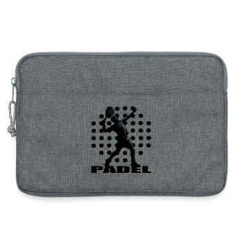 Padel - Laptoptasche 13" - Grau meliert - Vorne