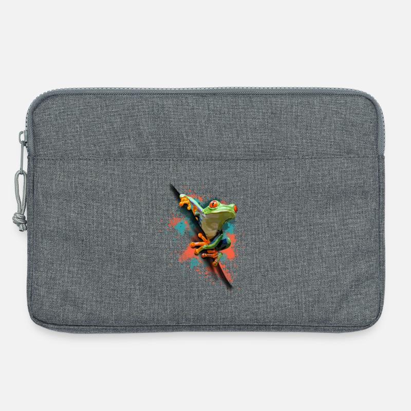 Frosch - Laptoptasche 13" - Grau meliert